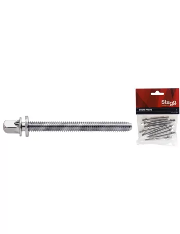  STAGG 4E-HP Tension Key Rod for drum (10 pcs) - 7/32 US x 58 mm/ 2.28 in|MusicGoodDeal 
