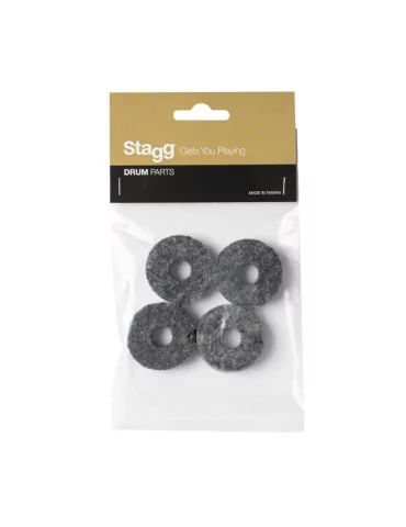  STAGG SPRF1-4 4 x felt washers for Cymbal (in blister package)|MusicGoodDeal  2