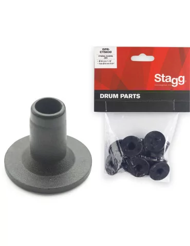  STAGG DPR-CYS830 Pack of ten 8mm nylon cymbal supports|MusicGoodDeal 