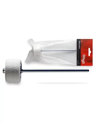  STAGG PB-2-HP White Felt Beater for Bass Drum Pedal|MusicGoodDeal 