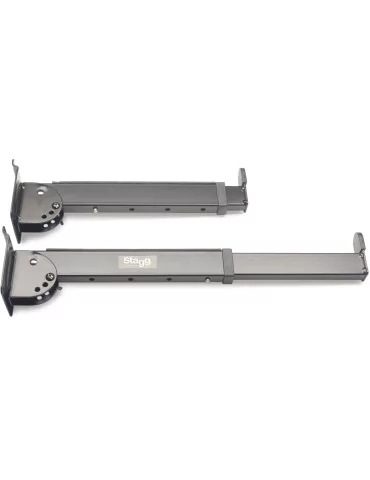  STAGG SLA-LAY3 Telescopic keyboard display arms for slat wall mounting|MusicGoodDeal 