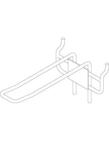 STAGG DIS-EUH BK Double display hook for Euro-standard display panel - 1 pc|MusicGoodDeal 