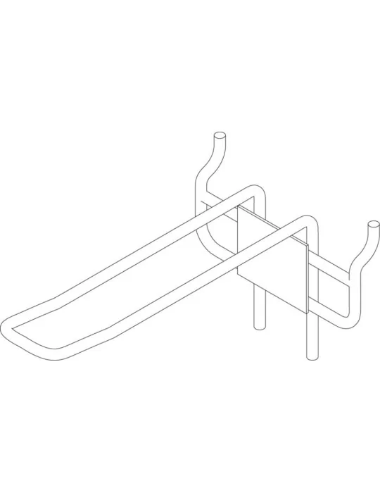  STAGG DIS-EUH BK Double display hook for Euro-standard display panel - 1 pc|MusicGoodDeal 
