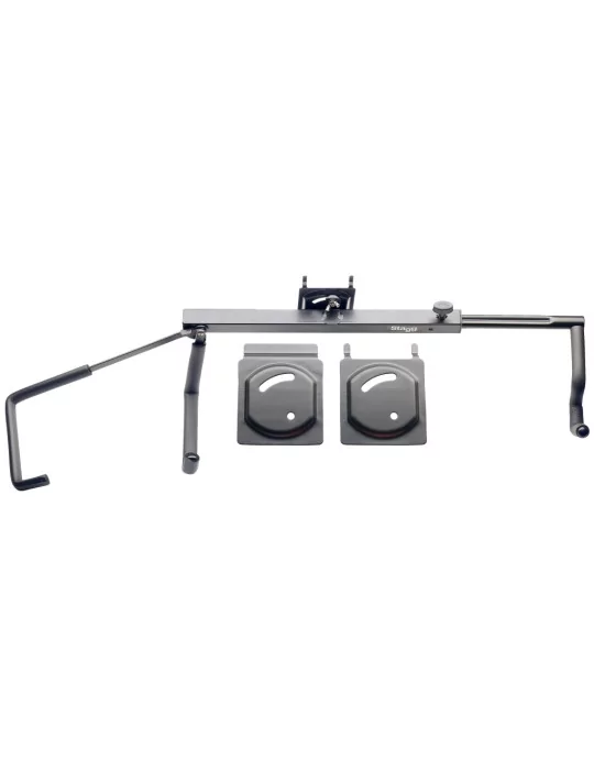  STAGG DISLA-GUH9 W Horizontal display holder for (electro) acoustic guitar|MusicGoodDeal 
