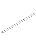  STAGG DIS-LT122 SL Barra de soporte para iluminación de pantalla, con fijación en "T" y tornillos|MusicGoodDeal 