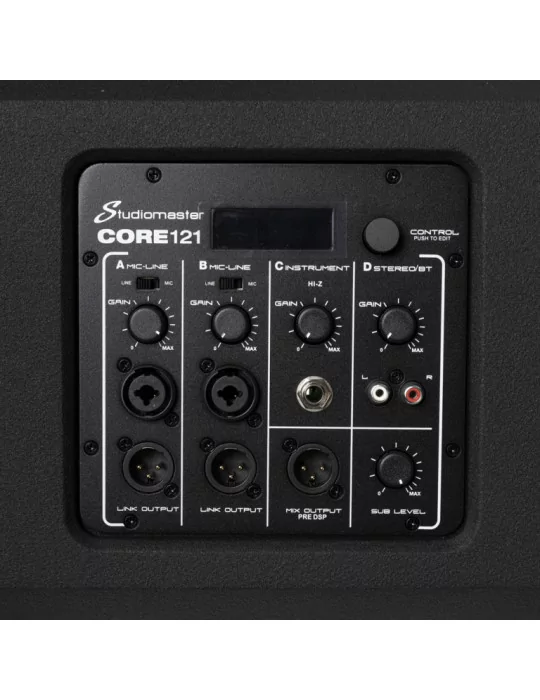  STUDIOMASTER CORE121 Core 121, Ultra-kompaktes 12", 1000 W Curved Array System|MusicGoodDeal 
