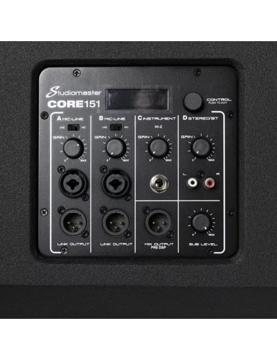  STUDIOMASTER CORE151 Core 151,Ultra-compact 15", 1100W curved array system|MusicGoodDeal 