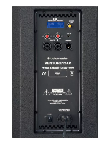  STUDIOMASTER VENTURE 12AP VENTURE 12AP 12" two-way active cabinet with digital speaker processor|MusicGoodDeal  2