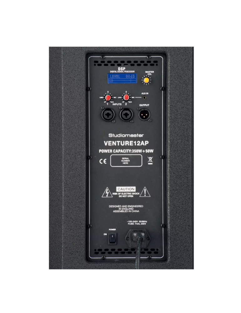  STUDIOMASTER VENTURE 12AP VENTURE 12AP 12" 2-Weg aktiv Box mit DSP|MusicGoodDeal 