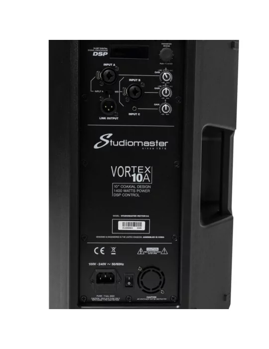 STUDIOMASTER VORTEX 10A Aktiver 2-Wege-Lautsprecher 10" | MusicGoodDeal
