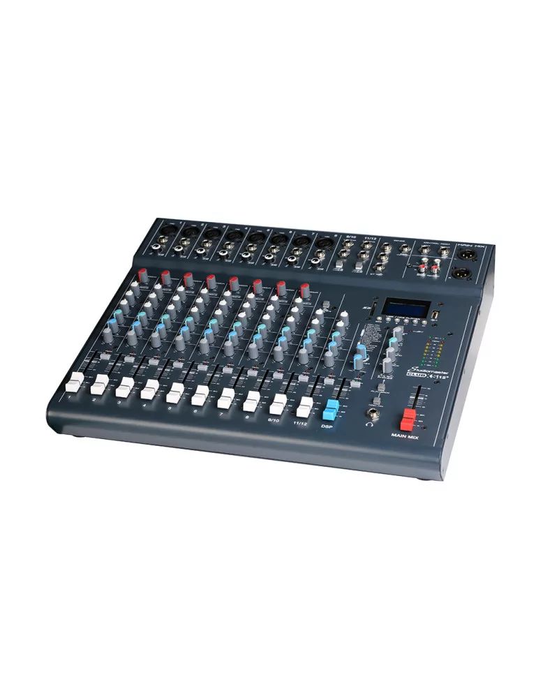  STUDIOMASTER CLUB XS12+ Mesa de mezclas compacta Club XS 12+, 10 canales, 12 entradas + jack para pedal|MusicGoodDeal 