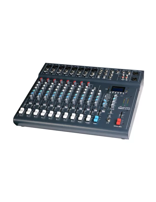  STUDIOMASTER CLUB XS12+ Mesa de mezclas compacta Club XS 12+, 10 canales, 12 entradas + jack para pedal|MusicGoodDeal 