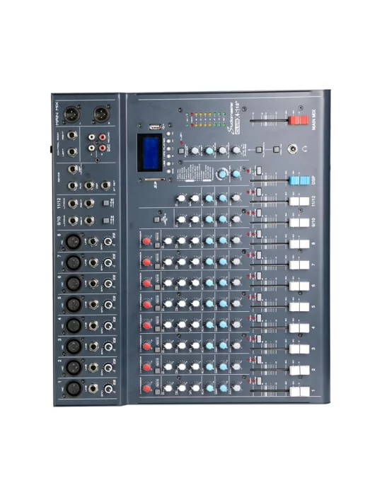  STUDIOMASTER CLUB XS12+ Mesa de mezclas compacta Club XS 12+, 10 canales, 12 entradas + jack para pedal|MusicGoodDeal 