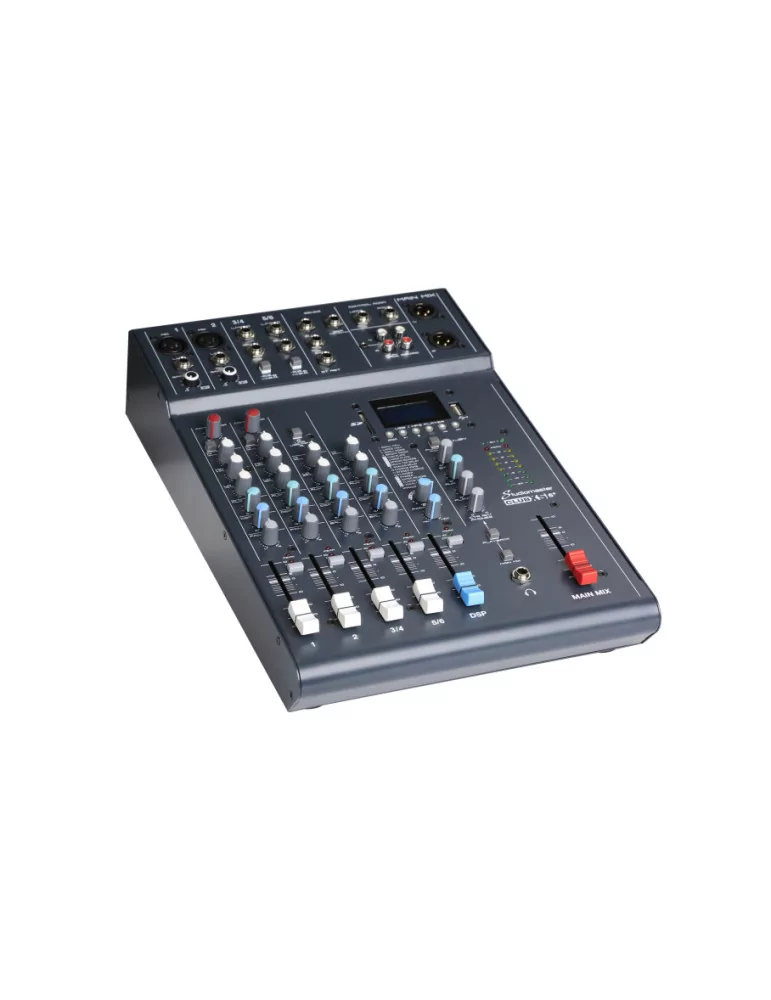  STUDIOMASTER CLUB XS6+ Mezclador CLUB XS6 + 6 entradas + jack para efectos de pedal|MusicGoodDeal 