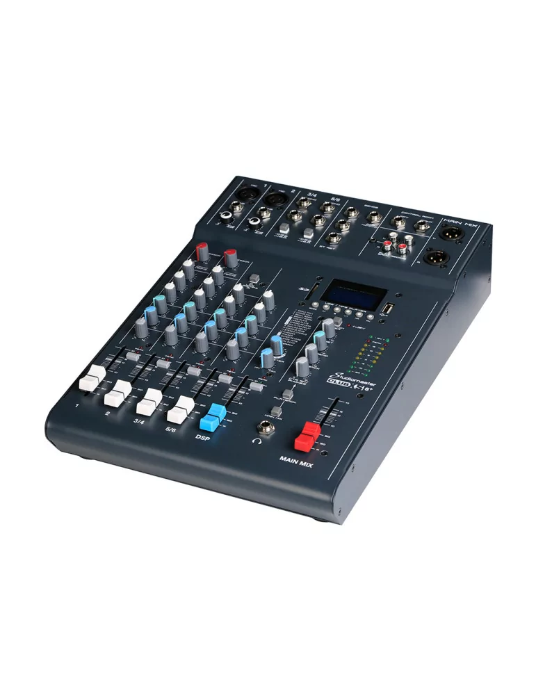  STUDIOMASTER CLUB XS6+ Mezclador CLUB XS6 + 6 entradas + jack para efectos de pedal|MusicGoodDeal 