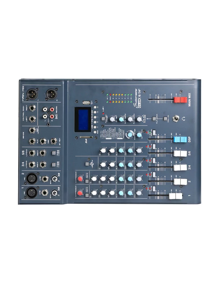  STUDIOMASTER CLUB XS6+ Mezclador CLUB XS6 + 6 entradas + jack para efectos de pedal|MusicGoodDeal 