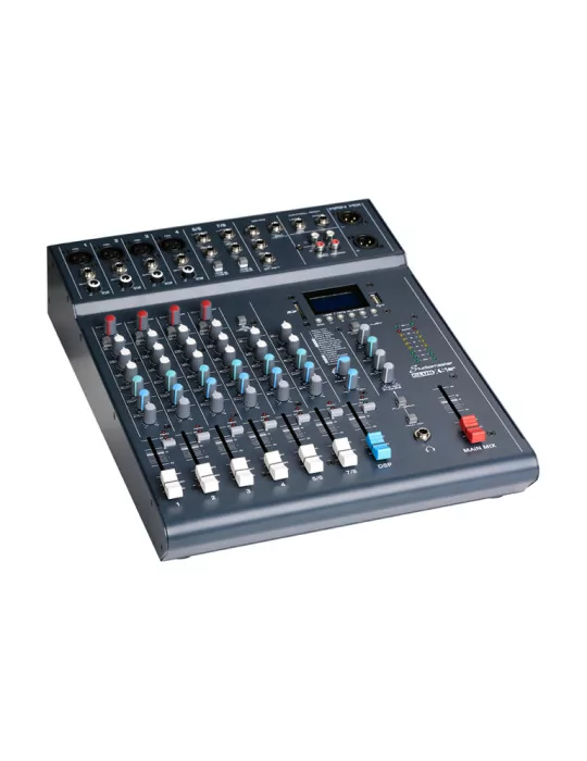  STUDIOMASTER CLUB XS8+ Mezclador compacto Club XS 8+, 6 canales, 8 entradas + jack para efectos de pedal|MusicGoodDeal 