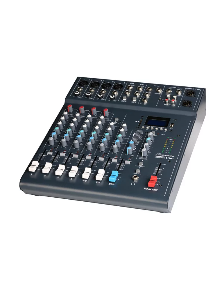  STUDIOMASTER CLUB XS8+ Mezclador compacto Club XS 8+, 6 canales, 8 entradas + jack para efectos de pedal|MusicGoodDeal 