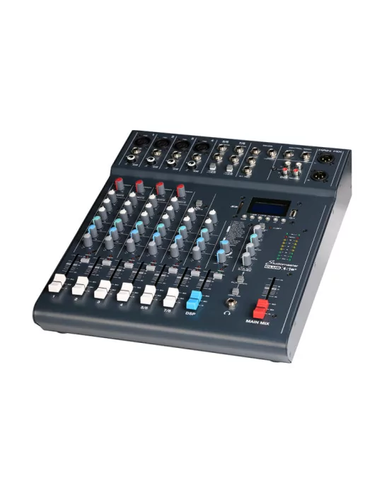  STUDIOMASTER CLUB XS8+ Mezclador compacto Club XS 8+, 6 canales, 8 entradas + jack para efectos de pedal|MusicGoodDeal 