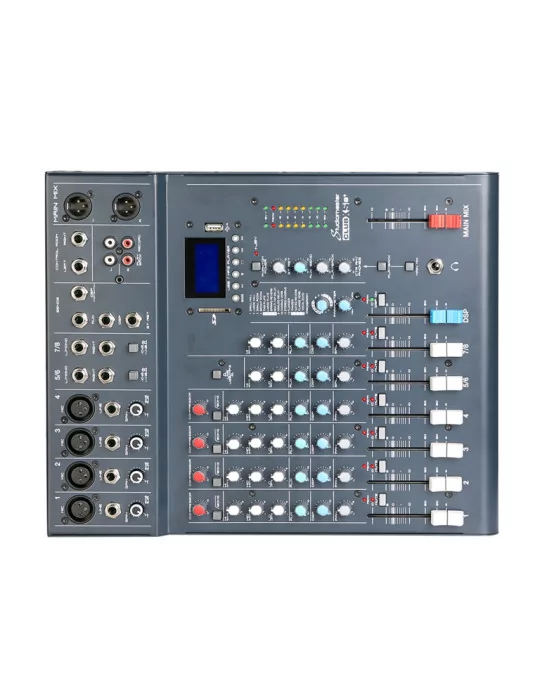  STUDIOMASTER CLUB XS8+ Mezclador compacto Club XS 8+, 6 canales, 8 entradas + jack para efectos de pedal|MusicGoodDeal 