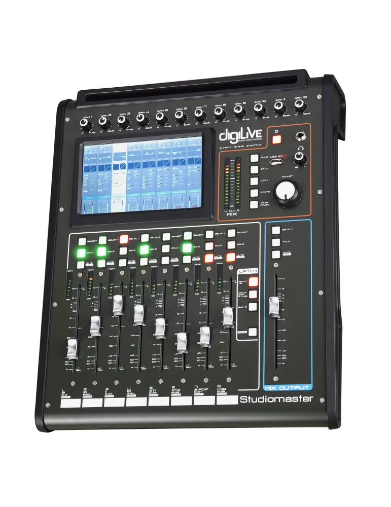  STUDIOMASTER DIGILIVE16 DigiLiVe16 digital mixing console, 16 inputs, 16 bus, 8 outputs|MusicGoodDeal 