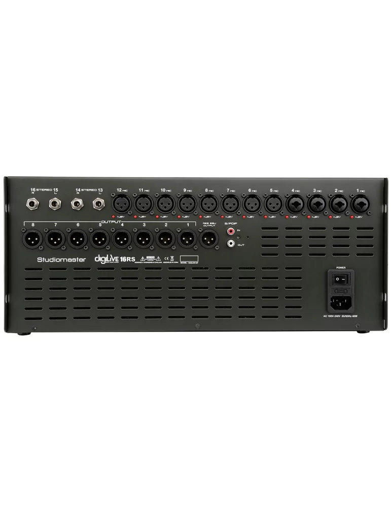  STUDIOMASTER  Mezclador digital DIGILIVE16RS|MusicGoodDeal 