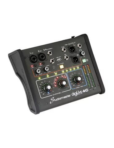  STUDIOMASTER DIGILIVE4C DigiLiVe8c digital mixing console, 4 inputs, 2 Fx busses, 1 mono Aux|MusicGoodDeal  2