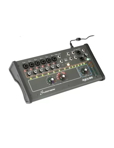  STUDIOMASTER DIGILIVE8C DigiLiVe8c digital mixing console, 8 inputs, 8 bus, 4 outputs|MusicGoodDeal  2