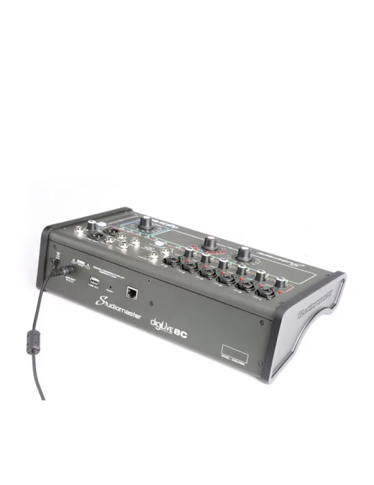  STUDIOMASTER DIGILIVE8C DigiLiVe8c digital mixing console, 8 inputs, 8 bus, 4 outputs|MusicGoodDeal 