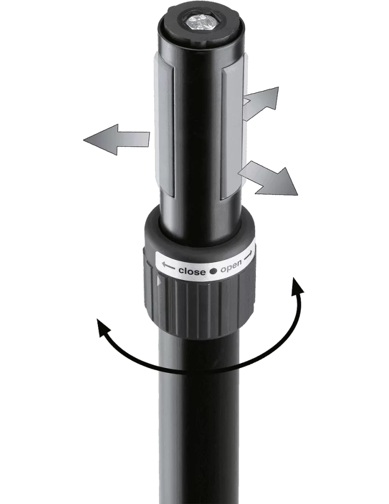  K&M 21368 Standard - 1,80 m. M20. Ring Lock|MusicGoodDeal 