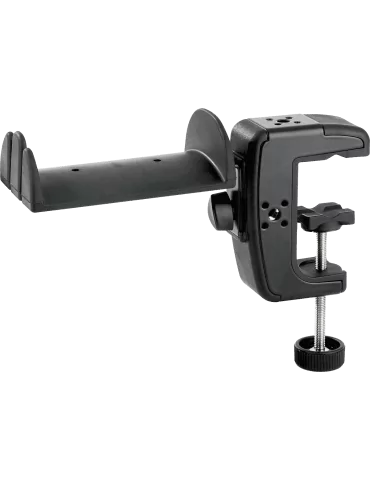  K&M 16085 Clamped in place. Swivel|MusicGoodDeal 