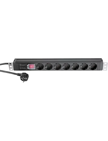  K&M 28674 Power supply - Multi-socket 230V 7 sockets with inter.|MusicGoodDeal 