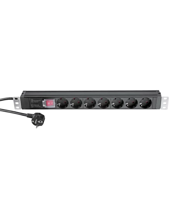  K&M 28674 Power supply - Multi-socket 230V 7 sockets with inter.|MusicGoodDeal 
