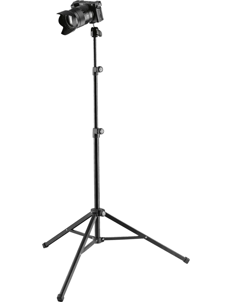 K&M 19784-BUNDLE   Bundle Telescopic Tripod H1355 mm. + Transport Cover|MusicGoodDeal 
