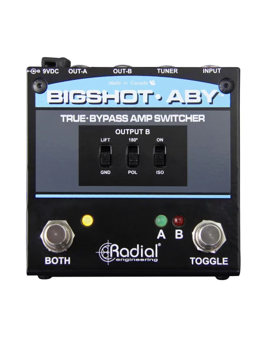  RADIAL ENGINEERING BIGSHOT-ABY Selectores - Selector de salida pasiva V.2|MusicGoodDeal 