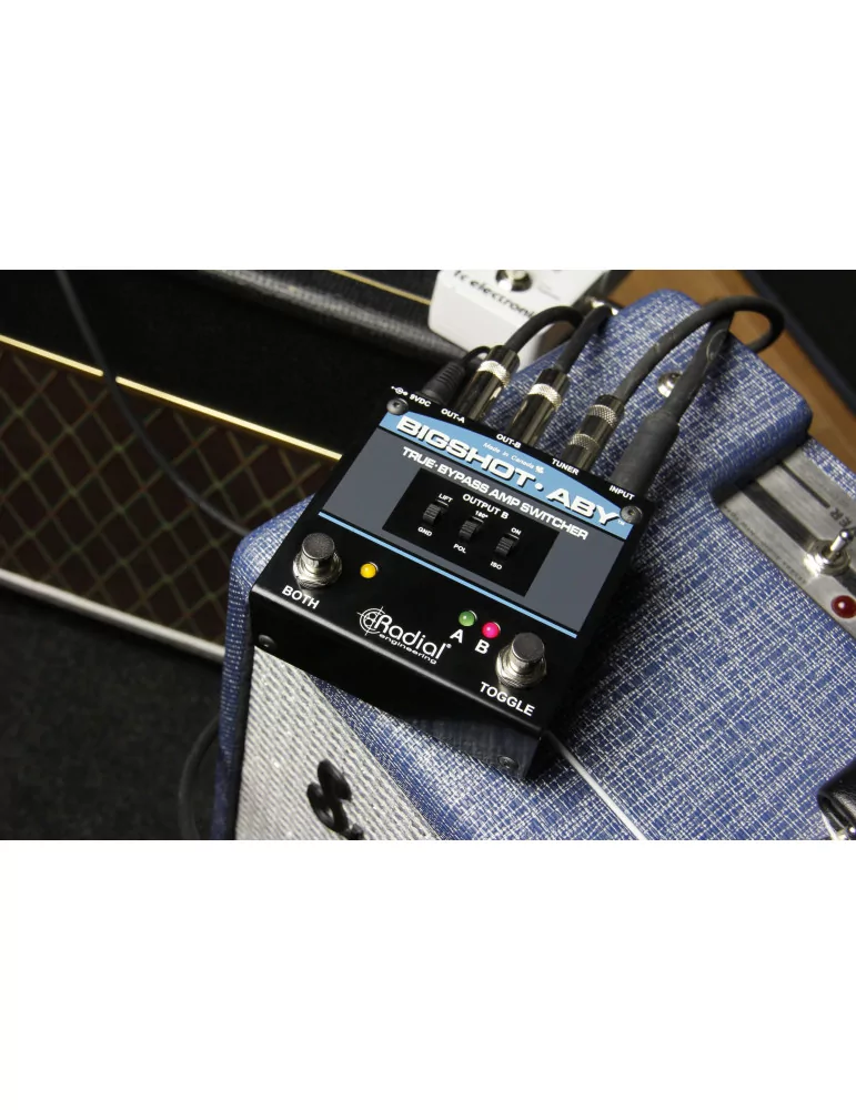 RADIAL ENGINEERING BIGSHOT-ABY Selectores - Selector de salida pasiva V.2|MusicGoodDeal 