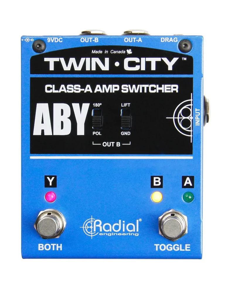  TONEBONE TWIN-CITY Instruments - ABY with impedance correction|MusicGoodDeal 