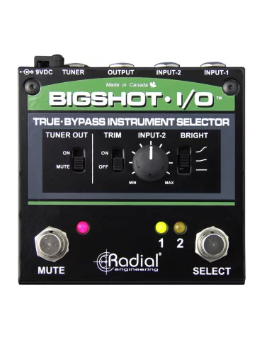  RADIAL ENGINEERING BIGSHOT-I-O Selectors - Passive input selector|MusicGoodDeal  2
