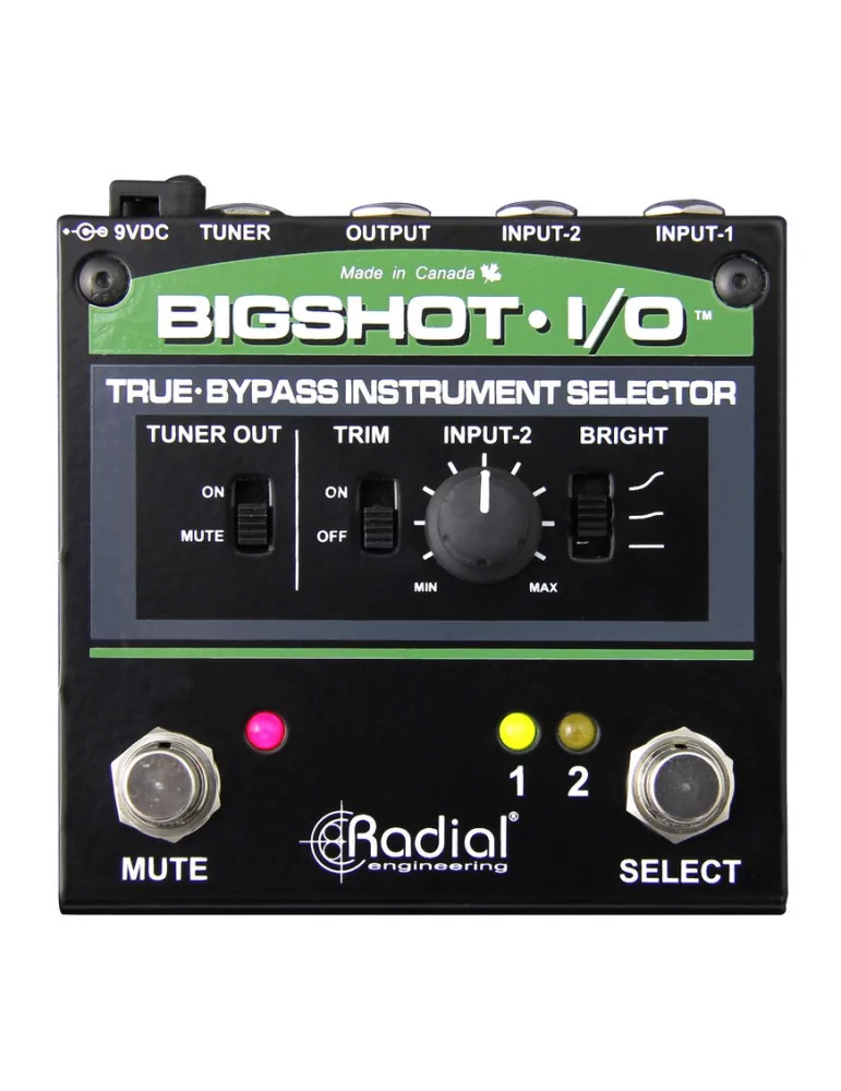  RADIAL ENGINEERING BIGSHOT-I-O Selectores - Selector de entrada pasivo|MusicGoodDeal 