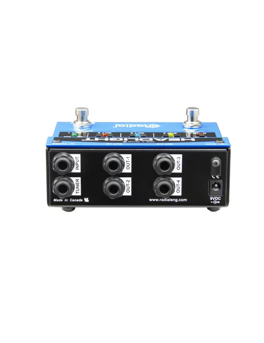  TONEBONE HEADLIGHT Instrumente - Wahlschalter für Verstärker mit 4 Ausgängen|MusicGoodDeal 