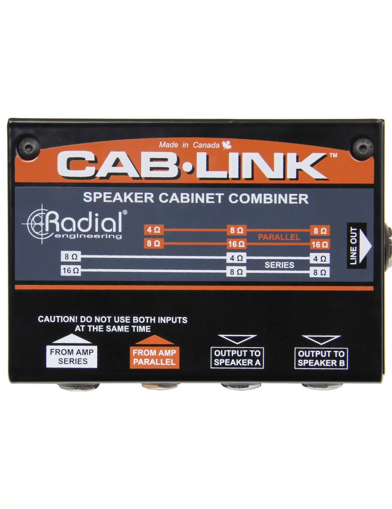  TONEBONE CABLINK Amplifiers/Speakers - 1-in/2-out speaker connector|MusicGoodDeal 