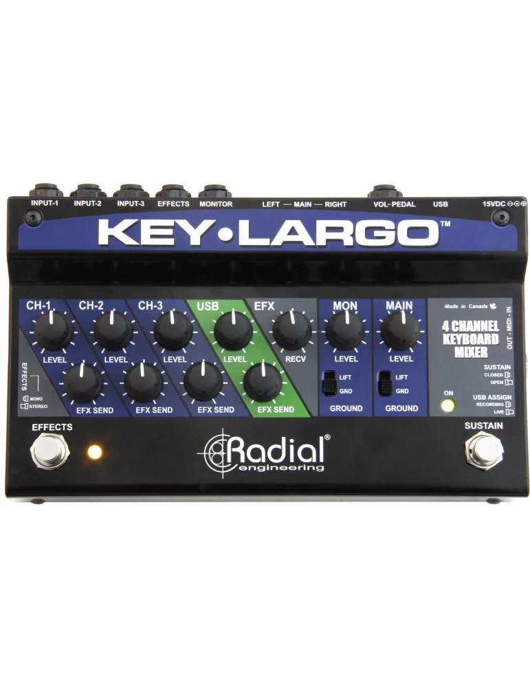  TONEBONE KEY-LARGO D.I. USB keyboard interface|MusicGoodDeal 
