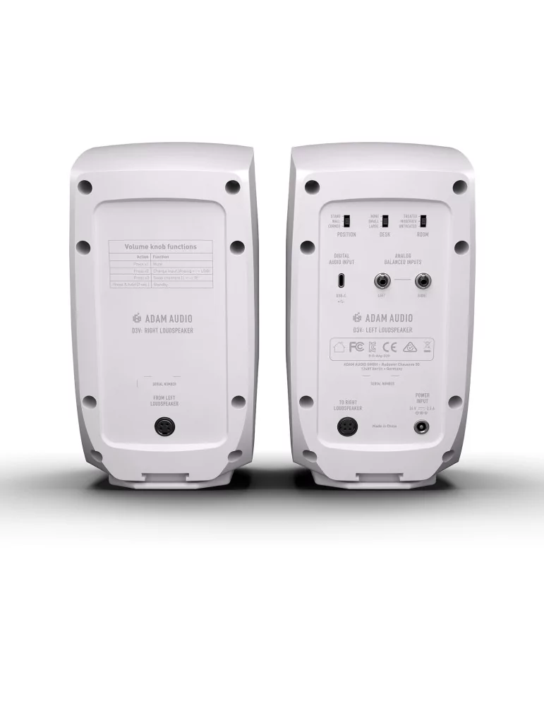 ADAM AUDIO D3V-WHITE | MusicGoodDeal