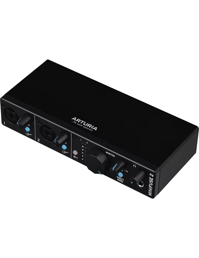  ARTURIA MINIFUSE2-BK Audioschnittstelle MINIFUSE2 schwarz|MusicGoodDeal 