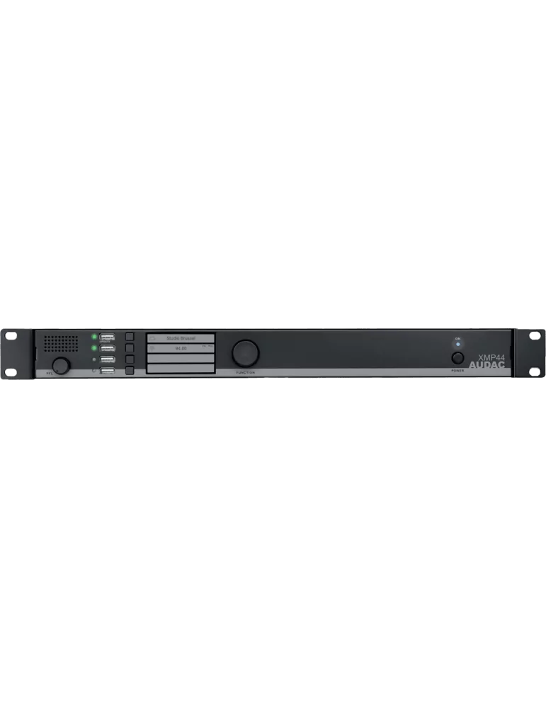  AUDAC XMP44 Modular chassis - Modular pro audio system|MusicGoodDeal 