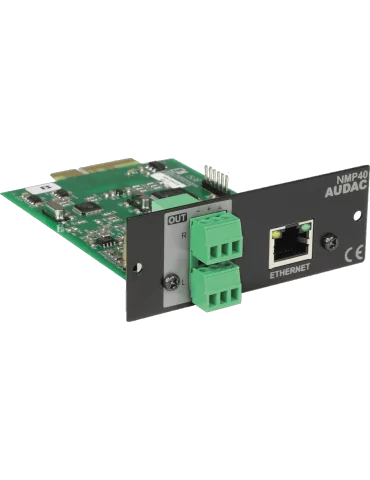  AUDAC NMP40 SourceCon Modules - Network Audio Player for XMP44|MusicGoodDeal 