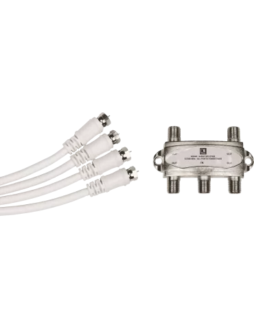  AUDAC ASK40S Splitter 1 to 4 FM/DAB/DAB+ antenna|MusicGoodDeal 