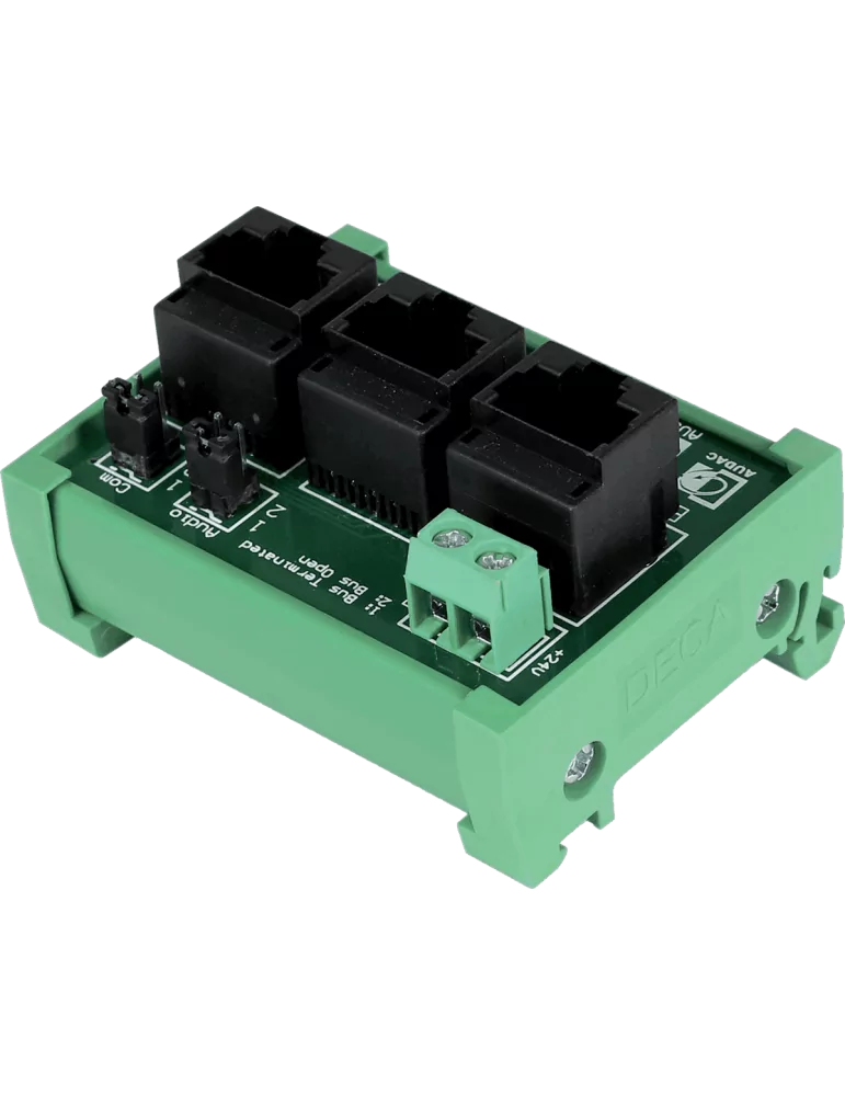  AUDAC ARJ03P Accesorios - Caja de conexiones RJ45 de APM|MusicGoodDeal 
