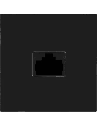  AUDAC CP45ARP-B Accessories - 45x45 Black Repeater Faceplate|MusicGoodDeal 