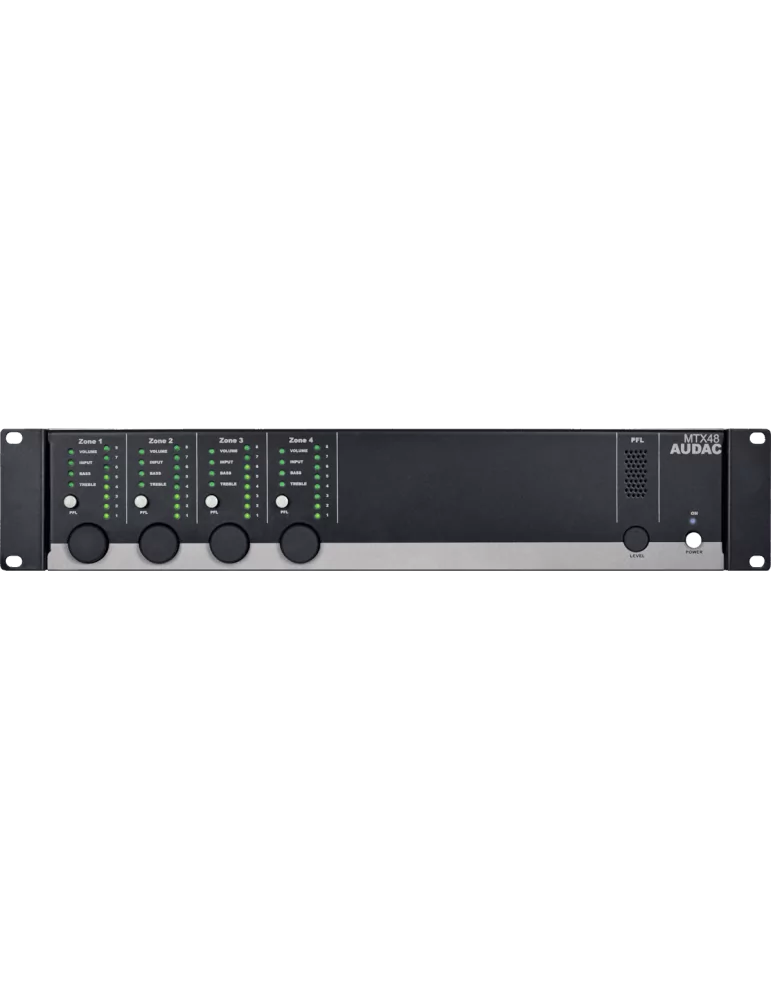  AUDAC MTX48 Matrix 2 IN/4 out - 4 zones|MusicGoodDeal 